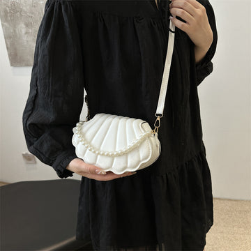 CL1270 - Elegant Pearl Shell Fashion Handbag